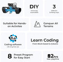 Makeblock mBot Ranger 3 in 1 Robotics for Kids Age 8-12, Coding Robot for Arduino Scratch Learning with Coding Box, 16 Coding Projects STEM Science Kit, Robot Toys Gift for Kids Ages 10+ by TinyTreasures Baby Boutique