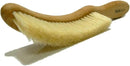 Valentino Garemi Traditional Hat Cleaning Brush | Remove Dust, Dry Stains, Rain Spots, Sweat Marks, Pet or Human Hair | Genuine Boar Hair Made in Germany (White Bristles) by CozyNest Decor