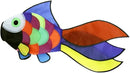 emma kites Cute Rainbow Fish Windsock Spinner Spiral 32-inch by GreenHaven Gardens