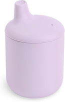 mushie 100% Silicone Baby Sippy Cup | 6 Months+ (Soft Lilac) by TinyTreasures Baby Boutique
