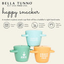 Snack Cups for Toddlers by Bella Tunno, Silicone Spill Proof Food Container with Lid, Babies & Kids 6-12 Months, Cheerio Mate by TinyTreasures Baby Boutique