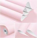 Dimoon 236''x17.7'' Pink Peel and Stick Wallpaper Contact Paper Modern Self Adhesive Wall Paper Removable Renter Friendly Textured Solid Color Shelf Cabinet Vinyl Roll (236''x17.7'',Light Pink) by GreenHaven Gardens