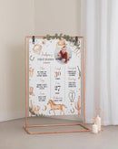 Generic Personalized First Rodeo Milestone Sign, Cowboy 1St Birthday Photo Milestone Poster, Wild West First Birthday Board, Design 015 by TinyTreasures Baby Boutique
