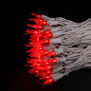 Red Christmas LED Lights - 2 Pack 100 Count Red Christmas String Lights for Tree, Bedroom, Wedding, Indoor/Outdoor Valentines Day Decorations, 2 Sets 33 Feet White Wire, UL Certified, Connectable by GreenHaven Gardens