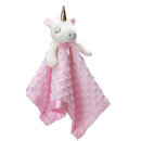 Pro Goleem Unicorn Loveys for Babies Soft Plush Pink Security Blanket for Girls Snuggle Toy Stuffed Animal Lovies for Babies Baby Girl Gifts for Newborn, Infant and Toddler, 16 Inch by TinyTreasures Baby Boutique