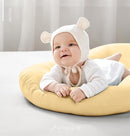 Baby Lounger for Newborn 0-18 Months, Bionic Design Infant Floor Seats & Loungers for Home and Travel, Soft Organic Cotton Baby Lounger, Newborn Babies Shower Gifts by TinyTreasures Baby Boutique