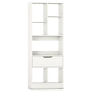 51inch Tall Freestanding Bookcase with Drawer 7-Cube Storage Organizer by LJGDeals