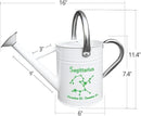 Metal Watering Can for Outdoor and Indoor Plants, Watering Can Decor, 1 Gallon (Sagittarius) by GreenHaven Gardens