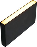 LUMENGY Paver Light Slim 0.5x4 Inch Glare-Free Steel Brick Lighting for Pavers, Walls, Driveway & Pathway Borders 2700K Warm White, Waterproof, Drive-Over Rated - 12V AC/DC by CozyNest Decor