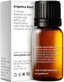 Gya Labs Angelica Root Essential Oil for Diffuser - 0.34 Fl Oz - 100% Pure Natural Angelica Oil for Skin, Hair, Massage & Candle Making Scent by CozyNest Decor