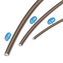 Sanlykate Bonsai Wire Tool Kit with Cutter, 3 Roll Tree Training Wires 98 Feet Total, 1.0mm, 1.5mm, 2.0mm Anodized Aluminum Wire Set, Hold Plant Branches Trunks - Brown by GreenHaven Gardens