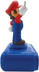 LEXiBOOK, Super Mario, Mario Nightlight Alarm Clock, Sounds and Melodies, LCD Backlit Screen, Luminous, Snooze, Red/Blue, RL800NI by TinyTreasures Baby Boutique