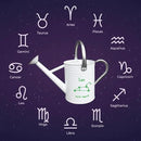 Metal Watering Can for Outdoor and Indoor Plants, Watering Can Decor, 1 Gallon (Leo) by GreenHaven Gardens