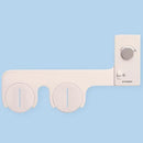 TUSHY Classic 3.0 Bidet Seat Attachment - A Non-Electric Self Cleaning Water Sprayer with Adjustable Water Pressure Nozzle, Angle Control & Easy Home Installation (Biscuit/Platinum) by CozyNest Decor