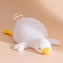 Goose Cute Night Light for Toddler,Kids,Baby, Lying Duck Nightlight Ambient LED Lamp for Bedside Sleeping Companion, Rechargeable Battery Powered, 30Min Auto-Off by TinyTreasures Baby Boutique