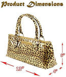 Cheetah Wine Clutch by TinyTreasures Baby Boutique