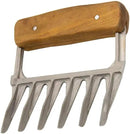 KANKA Grill Meat Shredder Claws - 5X Thicker Professional Stainless Steel BBQ Claws for Effortless Shredding and Cutting of Pulled Pork, Chicken, Turkey, Beef - Set of 2 with Durable Wood Handles by GreenHaven Gardens