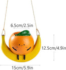 Hanging Swing Planter,Wall Planter， Indoor/Outdoor Resin Planter，Succulent Pots for String of Pearls - Hanging Plant Holder by CozyNest Decor