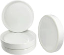 Plant Saucer Pot Tray Planter Saucers 4 Pack 4 5 6 7 8 9 10 11 12 13 Inch for Indoors Outdoor, Durable Sturdy Ceramic Flower Drainage drip Water Tray for Glazed Pots Base (4.7 Inch-White) by GreenHaven Gardens