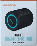 Bluetooth Speaker Wireless,IP67 Waterproof & Dustproof Portable Speaker with Lights,15W Loud Stereo Sound, 2500mAh Battery All Day Playtime, TWS Pairing, BT5.3, Home/Party/Outdoor/Beach (Blue Black) by TinyTreasures Baby Boutique