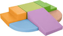 6-Piece Foam Climbing Blocks for Toddlers: Baby Foam Climbing Gym PU Leather Colorful Indoor Toy Building Blocks by TinyTreasures Baby Boutique