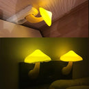 AUSAYE 5 Pack Sensor LED Night Lights Plug in Lamp Mushroom Light for Adults Kids NightLight Bedroom,Bathroom,Toilet,Hallway,Stairs,Kitchen,Basement Warm Yellow by TinyTreasures Baby Boutique