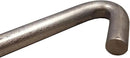 Moose Supply Steel Tent Stakes Heavy Duty Ground Stake, Metal Stakes to Anchor Commercial Inflatables, Outdoor Camping Canopy, Fence, Garden Tent Accessories, 1" Diameter x 18" Length, 10 Pack by CozyNest Decor