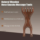 Natural Wooden Nose Guasha Massage Tools Anti-Static, Eyes Facial Wood Gua Sha Tool,face Manual Massager Tool, Multifunctional Handheld Meridians Acupoint Massage Tool,1 Pieces by CozyNest Decor