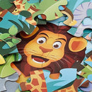 Jumbo Floor Puzzle for Kids Animal Jigsaw Large Puzzles 48 Piece Ages 3-6 for Toddler Children Learning Preschool Educational Development Toys 4-8 Years Old Birthday Gift for Boys and Girls by TinyTreasures Baby Boutique