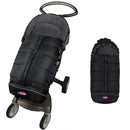 German Designed Universal Stroller Footmuff, 2 Way Zippers Style Easy for Baby in&Out, Length Extensible,Temperature Adjustable Footmuff Fits Baby Growth,Reflective Strips Around Bunting Bag by TinyTreasures Baby Boutique