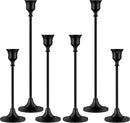 Candlestick Holders,Taper Candle Holder for Candlesticks Black Candelabra Candle Holders Vintage Candle Stick Candle Holder for Fireplace Party Dining Home by CozyNest Decor