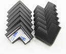 Foam Corner Protector for The Furniture, with Retardant Materials Foam Safety Bumpers, Baby Proofing Safety Corner Protectors (Black) by TinyTreasures Baby Boutique