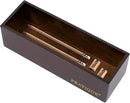 Bamboo Drawer Organizer - Kitchen Utensil Organizer Silverware Tray Cutlery Holder，Office Desk Supplies and Accessories,8.9 * 3 * 2.6,Nut-brown by CozyNest Decor