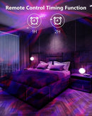 Rossetta Galaxy Projector, 58 Lighting Effects Star Projector Bluetooth Speaker White Noise Night Light, Galaxy Light Projector with Remote Control and Timer for Ceiling, Home Decor, Kids Room, Party by TinyTreasures Baby Boutique