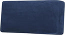 H.VERSAILTEX Velvet Stretch Individual Couch Cushion Cover Plush Cushion Slipcover for Loveseat Sofa Cushion Furniture Protector Seat Cushion Sofa Cover (1 Piece Sofa Cushion Cover, Navy) by CozyNest Decor