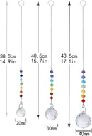 HDCRYSTALGIFTS Memorial Gift,Crystal Ball Prism Rainbow Maker Chakra Suncatcher Hanging Beads Window Sun Catcher Sympathy Gifts for Loss of Loved One,Set of 3 by GreenHaven Gardens