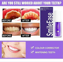 Purple Toothpaste for Teeth Whitening, Purple Whitening Toothpaste for Adults,Tooth Stain Remover Gel - Tooth Whitener Suitable for Smoking, Coffee, and Removing Dental Stone (2fl oz/60ml) by CozyNest Decor