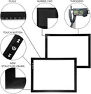HSK B4/A3s Artist tracing Light Box Copy Table,USB Power Dimmerable 6000 Lux Lock Button Artcraft Light Pad for Tatto Drawing, Sketching, Animation,Diamond Painting by TinyTreasures Baby Boutique
