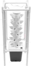 Hydroponic Growing Tower System Kit, 30-Plant Vertical Hydroponics Garden Tower with LED Grow Light, for Outdoor Indoor Herbs Fruits Vegetables Smart Garden Planter Kit by GreenHaven Gardens
