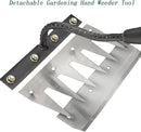 Gardening Hand Weeder Puller Tool, Manual Weeder with Detachable Blade Weeder Puller Tool,High-Carbon Steel Weed Removal Tool for Farm Lawn Garden, 5/6/7/8 Teeth Sizes (7 Teeth) by GreenHaven Gardens