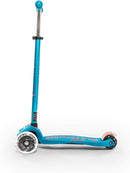 Micro Kickboard - Maxi Deluxe LED - Three Wheeled, Lean-to-Steer Swiss-Designed Micro Scooter for Kids with Motion-Activated Light-Up Wheels for Ages 5-12 … by TinyTreasures Baby Boutique