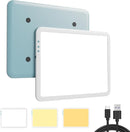 HIUKCOLED Rechargeable A4 Light Pad, Battery Powered Light Board, Stepless/6-level Dimmable Brightness with 3 Colors, Wireless LED Light Tracing Box for Diamond Painting,Drawing,Sketching,Animation by TinyTreasures Baby Boutique