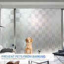 Window Film Privacy Day and Night with Installation Tools, Static Cling Glass Film Ideal for Home Shower Office Glass Door (White, 23.6 x 78.7 Inch) by CozyNest Decor