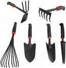 Large Garden Tool Set with Non-Slip Rubber Handle - 6 Piece Heavy Duty, Gardening Hand Tools, Sturdy Durable, Classic Utility Gardening Gift by GreenHaven Gardens