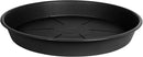 1 Pack of Plant Saucer Tray 8 inch, Heavy Duty Plastic Pot Plant Drip Trays Saucers for for Indoors Outdoor, Plant Water Tray for Planters (8", Black) by GreenHaven Gardens