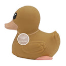 HEVEA Kawan Mini Rubber Duck - 100% Natural Rubber Baby Bath Toy - Eco Friendly, Perfect for Playing, Teething, and Bathing - Mold Free Bath Toys - Golden Ochre by TinyTreasures Baby Boutique