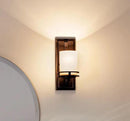 Kichler Hendrik 12” Wall Light Fixture in Olde Bronze with Umber Etched Glass, 1-Light Wall Lamp for Bedroom or Living Room, 5076OZ by CozyNest Decor