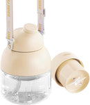 Portable Blender, Personal Blender for Shakes and Smoothies, 27oz Cup with 10 Blades, Shoulder Strap and Lid with Straw, Type-C USB Rechargeable, Dishwasher Safe Parts, BPA Free, Beige by TinyTreasures Baby Boutique