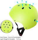 Kids Helmet, Toddler Adjustable Kids Ages 3-8 Years Old Boys Girls Multi-Sports Safety by TinyTreasures Baby Boutique