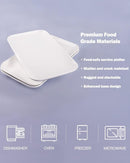 Delling 16 inch Serving Platter Set, White Porcelain Platters for Serving Food, Large Serving Trays for Party, Entertaining, Fruit, Appetizer, Oven Safe Dinnerware Set of 3 by CozyNest Decor
